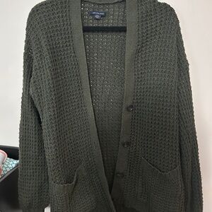 Green Cardigan